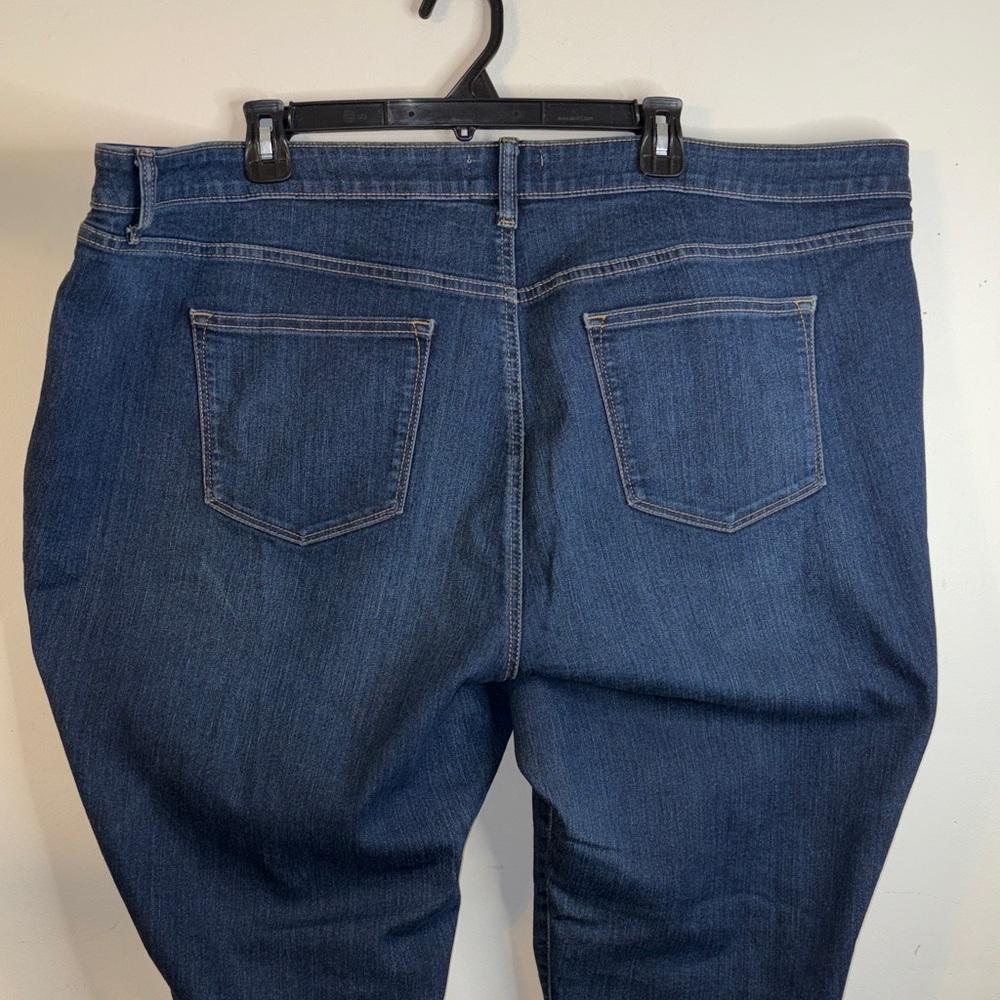 Sonoma Dark Blue Curvy Bootcut Jeans Women’s Plus Size 24W EUC #100 - Picture 9 of 13